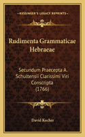 Rudimenta Grammaticae Hebraeae: Secundum Praecepta A. Schultensii Clarissimi Viri Conscripta (1766)(Latin)