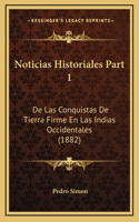 Noticias Historiales Part 1