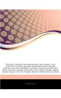 Articles on Defunct Jewish Organizations, Including