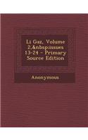 Li Gaz, Volume 2, issues 13-24: (Italian)