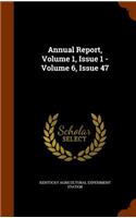Annual Report, Volume 1, Issue 1 - Volume 6, Issue 47
