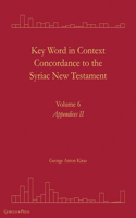 Key Word in Context Concordance to the Syriac New Testament