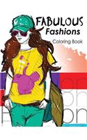 Fabulous Fashions coloring Book