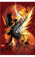 Guitar Fury Notebook: 150 page Notebook Journal Diary