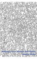 Nothing is more Abstract than Reality: elegant design (Diary, blank notebook): Adult Activity Book