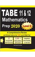 TABE 11 & 12 Mathematics Prep 2020