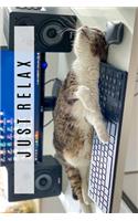 Notebook Cat Just Relax