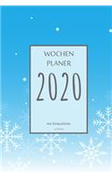 Wochenplaner 2020 mit Einkaufsliste
