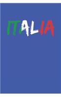 Italia Notebook: Graph Paper Journal 6x9 - 120 Pages
