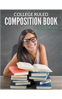 College Ruled Composition Book For Students