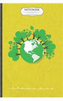 Notebook: Recycle Nature Lover Funny Lined Notebook Journal For Save The Earth, Unique Special Inspirational Birthday Gift, College 6 X 9 110 Pages