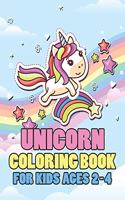 Unicorn Coloring Book for Kids Ages 2-4