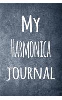 My Harmonica Journal: The perfect way to record your hobby - 6x9 119 page lined journal!