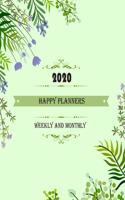 2020 Happy Planners Weekly And Monthly