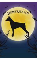 Dobermann Notebook Halloween Journal