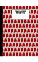 Composition Notebook: Alabama Composition Book College Ruled State Design Lined 100 Page Journal for Primary Elementary Middle Jr. or High School Students