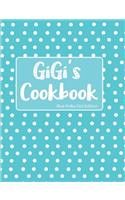 GiGi's Cookbook Blue Polka Dot Edition