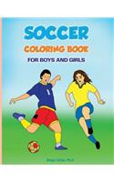 The Soccer Coloring Book