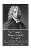 The Poetry of Thomas Parnell - Volume II