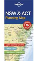 Lonely Planet New South Wales & ACT Planning Map: (Map)