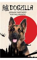 Dogzilla German Shepherd Writing Journal