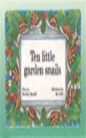 Ten little garden snails