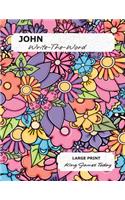 JOHN Write-The-Word: LARGE PRINT, King James Today