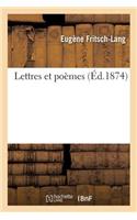 Lettres Et Poèmes