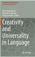 Creativity and Universality in Language