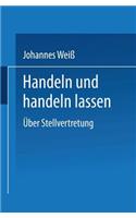 Handeln Und Handeln Lassen