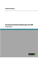 Die polnisch-deutschen Beziehungen seit 1989