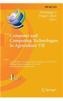 Computer and Computing Technologies in Agriculture VII: 7th Ifip Wg 5.14 International Conference, Ccta 2013, Beijing, China, September 18-20, 2013, Revised Selected Papers, Part I