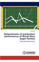 Determinants of Production Performance of Wonji Shoa Sugar Factory