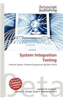 System Integration Testing: (English)