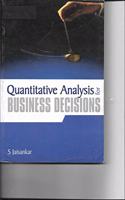 QUANTITATIVE ANALYSIS FOR BUSINESS DECISIONS