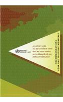 Accroître l'Accès Aux Personnels de Santé Dans Les Zones Rurales Ou Reculées Grâce À Une Meilleure Fidélisation