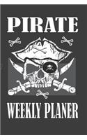 Pirate - Weekly Planer -Piraten Wochenplaner