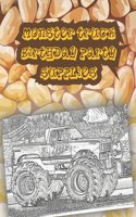 monster truck birthday party supplies