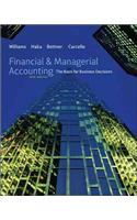 Financial & Managerial Accounting: The Basis for Business Decisions [With Access Code]