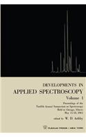 Developments in Applied Spectroscopy