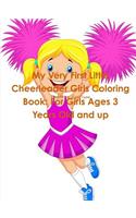 My Very First Little Cheerleader Girls Coloring Book