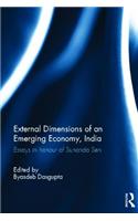 External Dimension of an Emerging Economy, India