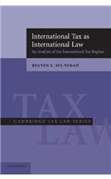 International Tax as International Law