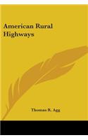 American Rural Highways