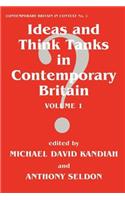 Ideas and Think Tanks in Contemporary Britain