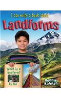 I Can Write a Book about Landforms