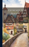 Gedichte von August von Platen.