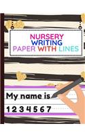 Nursery Writing Paper with Lines