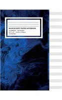 Manuscript Paper Notebook