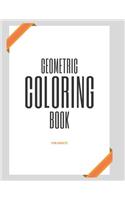 Geometric Coloring Book For Adults